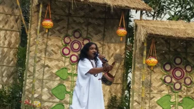 বাউল শফি মণ্ডল। ছবি: ফেসবুক থেকে নেওয়া