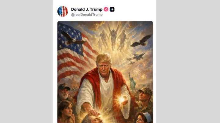 ট্রুথ সোশ্যালে ট্রাম্পের পোস্ট। ছবি: এক্স