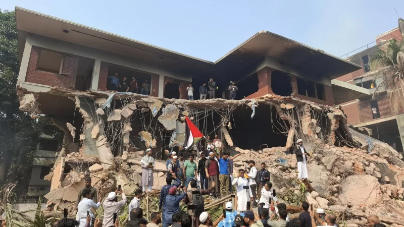 আন্তর্জাতিক গণমাধ্যমে বঙ্গবন্ধুর বাড়ি ভাঙচুরের খবর