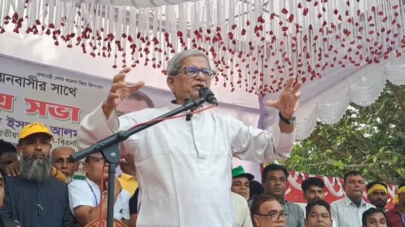 বাংলাদেশ জাতীয়তাবাদী দল-বিএনপির মহাসচিব মির্জা ফখরুল ইসলাম আলমগীর বলেছেন,  'আমরা প্রতিহিংসা ও প্রতিশোধের রাজনীতি করতে চাই না।